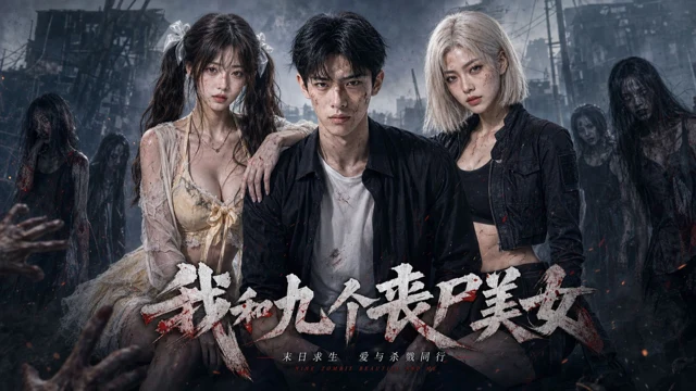 Approved creator or official artwork for Me and Nine Zombie Beauties / 我和九个丧尸美女