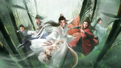Official Dashing Youth promotional artwork from Rakuten Viki