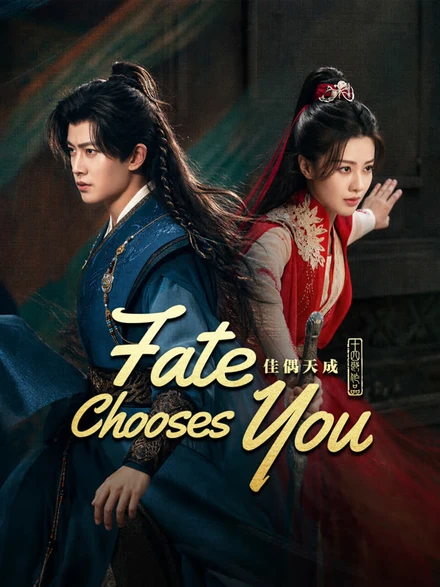 Official iQIYI Fate Chooses You artwork featuring Ren Jialun and Wang Herun