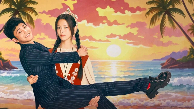 Jiang Long and Yang Chaoyue in official King of Comedy (喜剧之王) promotional photography