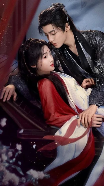 Love in the Clouds promotional couple poster featuring Hou Minghao and Lu Yuxiao
